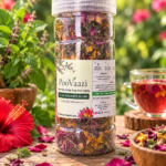 Tulsi & Flowers blend tea